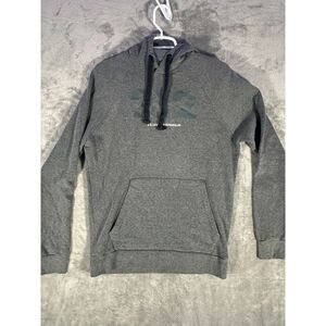 Under Armour Hoodie Mens Small Loose Fit Gray Cotton Long Sleeve‎ Sweatshirt